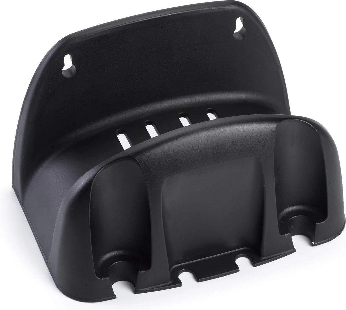 Zwarte Kunststof Tuinslanghouder - Universeel - 16 X 25 X 15 Cm - Tuin Artikelen - Tuinslang Ophangen - Houder