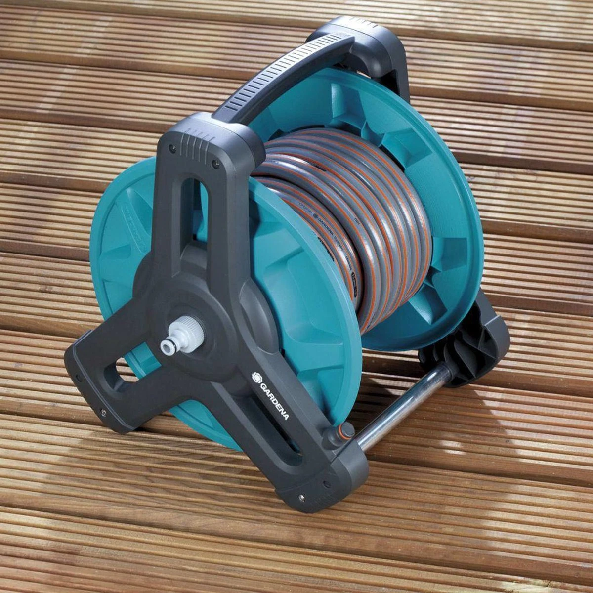 GARDENA Classic Slanghouder 50 - Geschikt Voor 50 M Ø13 Mm / 40 M Ø15 Mm / 30 M Ø19 Mm Slang - Afbeelding 2