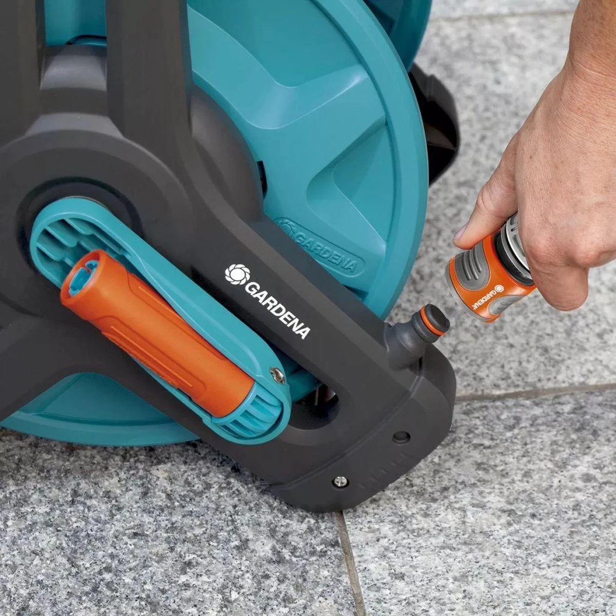 GARDENA Classic Slanghouder 50 - Geschikt Voor 50 M Ø13 Mm / 40 M Ø15 Mm / 30 M Ø19 Mm Slang - Afbeelding 5