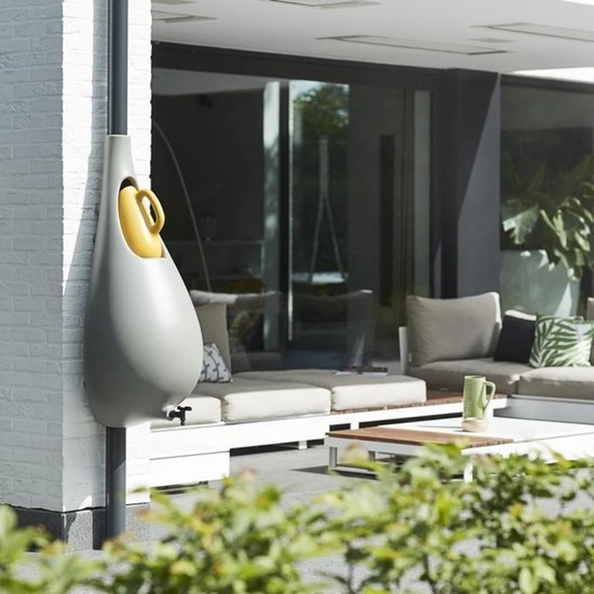 Elho Pure Raindrop 70L - Geel/Oker - Afbeelding 18