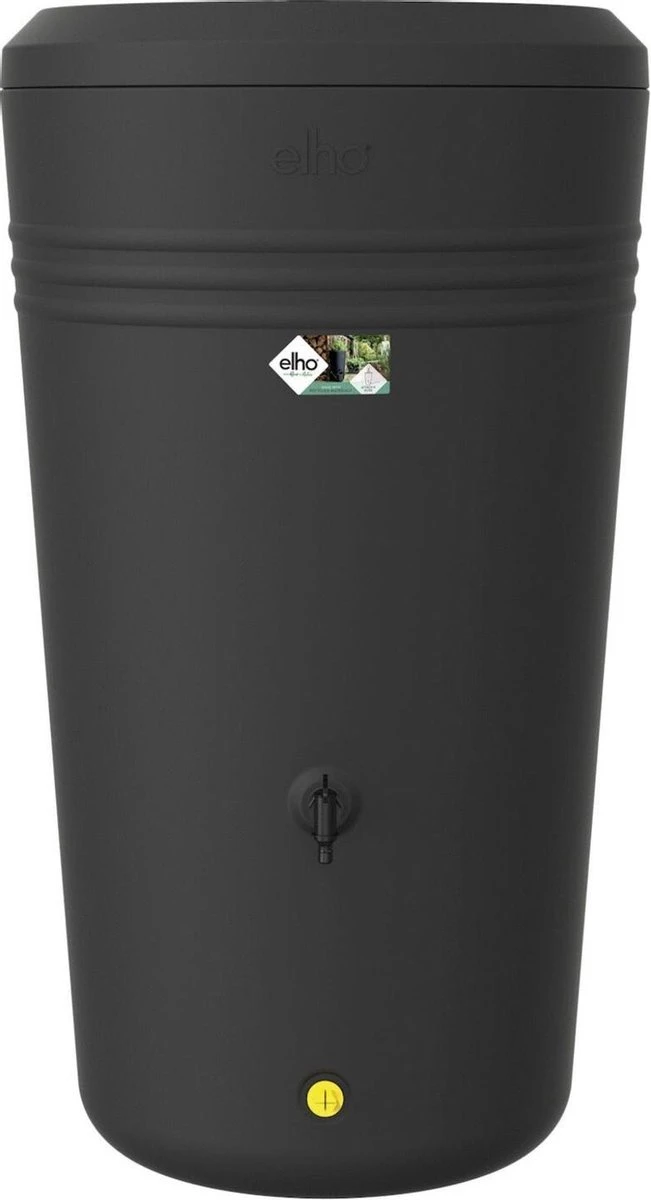 Elho Green Basics Regenton - Regenton - Living Black - Buiten - 200 Liter - Afbeelding 2